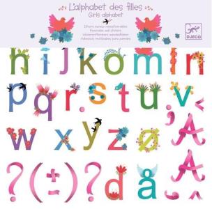 Opakowanie Naklejki ścienne ''Alfabet dziewczynki