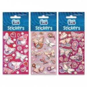 Opakowanie Naklejki Sticker BOO 3D motyle II