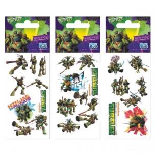 Opakowanie Naklejki Sticker BOO silver Żółwie Ninja