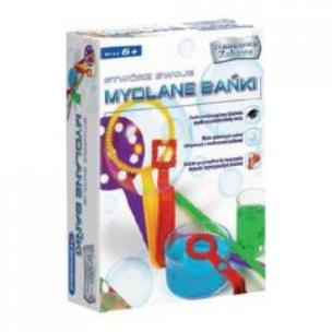 Okładka książki Naukowa zabawa. Stwórz swoje mydlane bańki