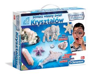 Okładka książki Naukowa zabawa. Stwórz własny świat kryształów