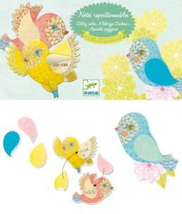 Opakowanie Notes z karteczkami samoprzylepnymi ptaszki