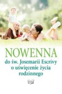 Okładka książki Nowenna do św. Josemari Escrivy...