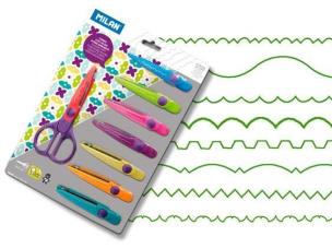 Opakowanie Nożyczki do wycinania wzorów z 8 ostrzami MILAN