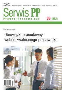 Opakowanie Obowiązki pracodawcy wobec zwalnianego pracownika