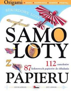 Okładka książki Origami - Samoloty z papieru