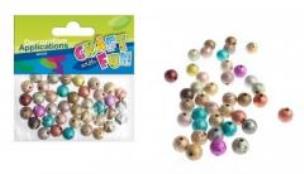 Opakowanie Ozdoba dekoracyjna matowe koraliki 50szt