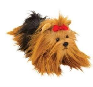 Okładka książki Piesek Yorkshire Terrier 35 cm SUKI