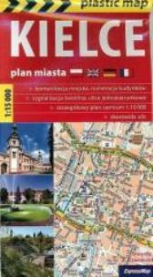 Opakowanie Plastic map Kielce plan miasta 1:15000
