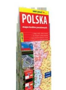 Okładka książki Polska. Mapa kodów pocztowych