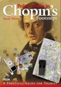 Okładka książki Polskie ścieżki Chopina.Przewodnik wer.angielska