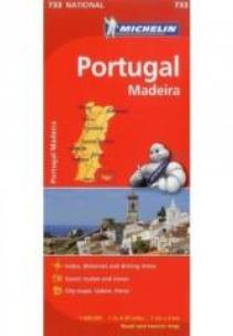 Opakowanie Portugalia i Madera / Portugal & Madeira. Mapa Mic