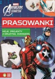 Okładka książki Prasowanki. Moje projekty z drużyną Avengers