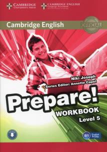 Okładka książki Prepare! 5 Workbook + CD
