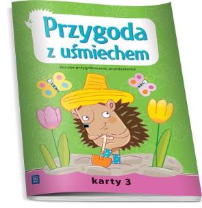 Okładka książki Przygoda z uśmiechem. Karty pracy cz.3 WSiP