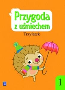 Okładka książki Przygoda z uśmiechem Trzylatek Ćwiczenia Część 1