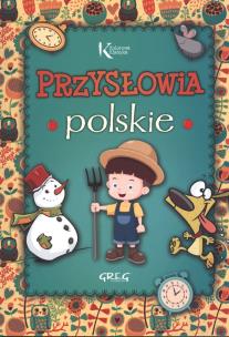 Okładka książki Przysłowia polskie kolor BR GREG