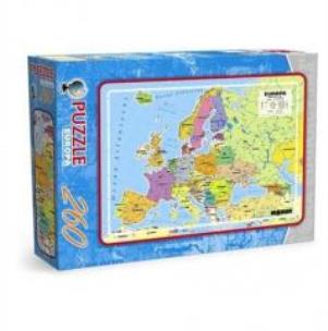 Opakowanie Puzzle 260 - Świat - mapa polityczna MAXIM