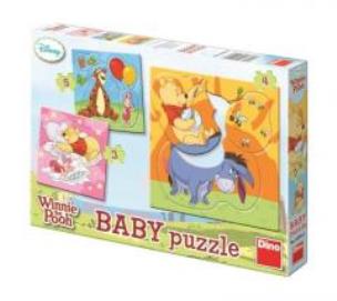 Opakowanie Puzzle 3,4,5 Baby Puzzle Kubuś Puchatek DINO