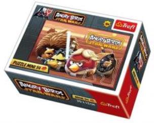 Opakowanie Puzzle 54 mini Angry Birds Star Wars 3 TREFL