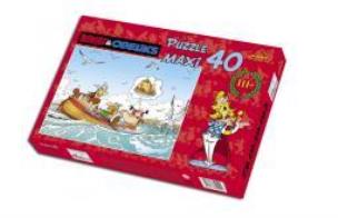 Opakowanie Puzzle MAXI 40 Asteriks&Obeliks Morska Podróż AXEL