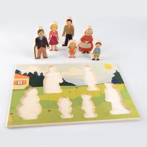 Opakowanie Puzzle Rodzinka