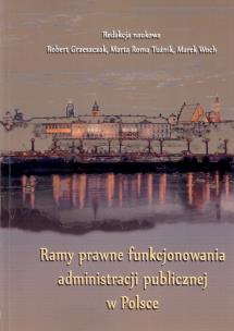 Opakowanie Ramy prawne funkcjonowania administracji publicznej w Polsce