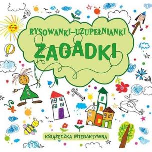 Okładka książki Rysowanki - uzupełnianki. Zagadki