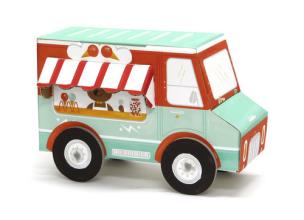 Okładka książki Samochód z lodami - model do składania