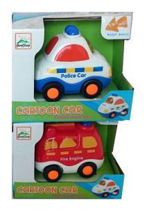 Opakowanie Samochodzik z dźwiękiem Policja