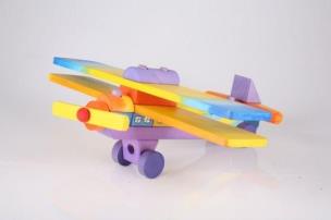 Opakowanie Samolot z klocków