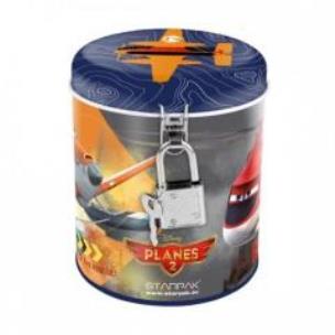 Opakowanie Skarbonka metalowa Samoloty