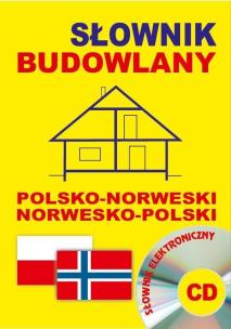 Okładka książki Słownik budowlany pol-norw norw-pol + CD