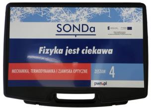 Okładka książki Sonda Fizyka jest ciekawa Zestaw 4 Mechanika, termodynamika i zjawiska optyczne