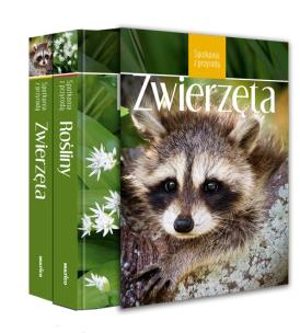 Okładka książki Spotkania z przyrodą. Rośliny, zwierzęta
