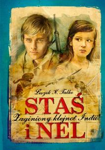 Okładka książki Staś i Nel Zaginiony klejnot Indii