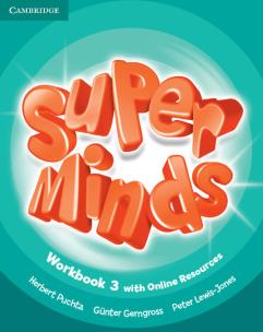 Okładka książki Super Minds 3 Workbook +Online