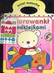 Okładka książki Świat malucha - kolorowanki z naklejkami AWM