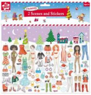 Zdjęcie produktu Świąteczne plansze z naklejkami