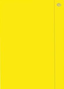 Opakowanie Teczka z gumką A4+ Fluo żółta (10szt)