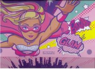 Opakowanie Teczka z rączką A4 Super Barbie