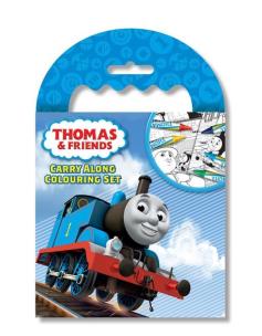 Opakowanie Tomek i przyjaciele. Kolorowanka z kredkami