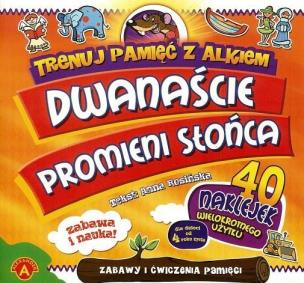 Okładka książki Trenuj pamięć z Alkiem - Dwanaście promieni.. ALEX