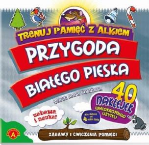 Okładka książki Trenuj pamięć z Alkiem - Przygody Białego... ALEX