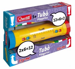 Okładka książki Tuba do nauki tabliczki mnożenia Tubo Pitagorasa