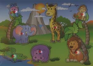 Opakowanie Układanka drewniana Afryka