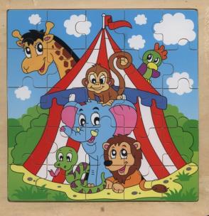 Opakowanie Układanka drewniana Cyrk 25