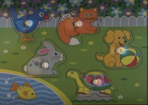 Opakowanie Układanka drewniana Zwierzątka