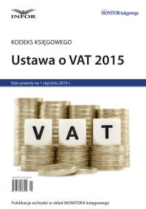 Opakowanie Ustawa o VAT 2015