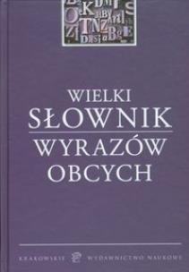 Okładka książki Wielki słownik wyrazów obcych (OT)